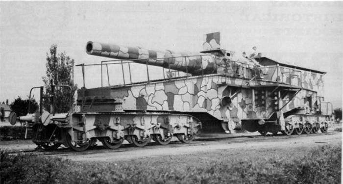 Железнодорожное орудие 28 cm SK L/40 Bruno (Германия)