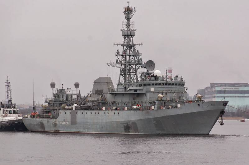 Разведывательный корабль «Иван Хурс» будет спущен на воду в апреле 2017 года