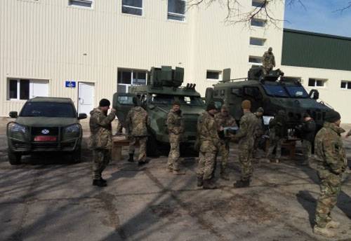 Украинским военным снова показали "Барс-8" и "Богдан-2351"