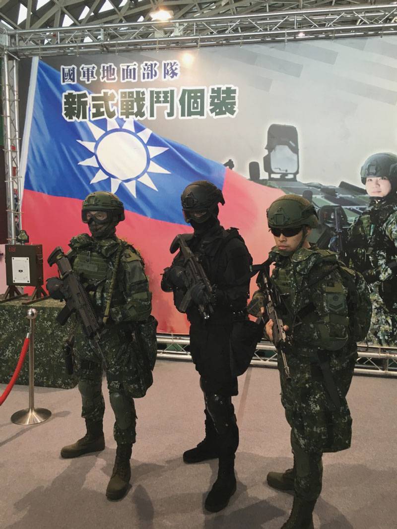 Боевая экипировка следующего поколения вооруженных сил Тайваня
