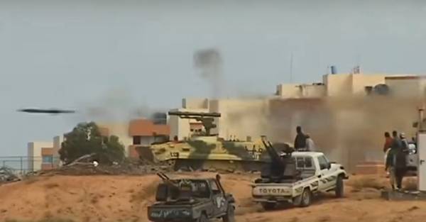 В Ливии замечен самоходный ПТРК «Хризантема-С»