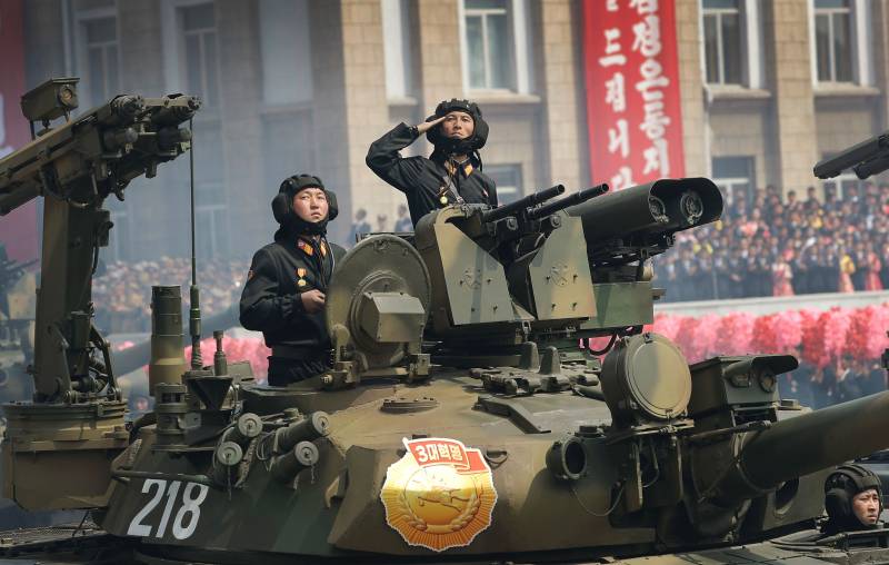 Модернизированный основной танк «Чонма-216» (КНДР)