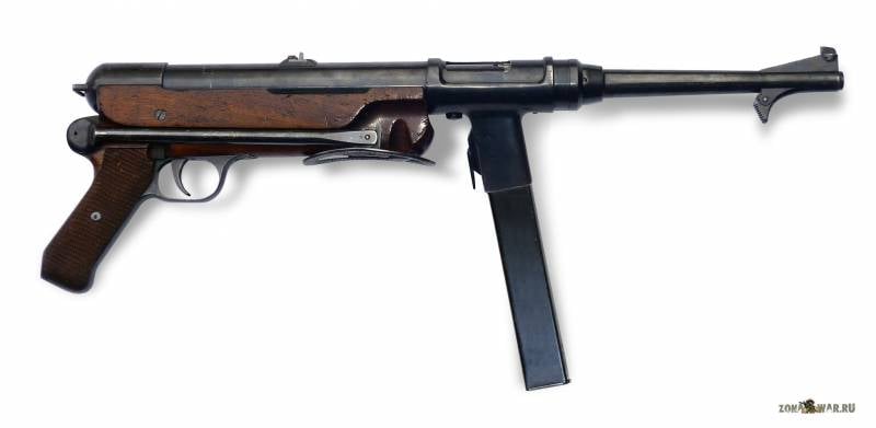 Пистолет-пулемет ERMA EMP 36 – за полшага до MP 38/40