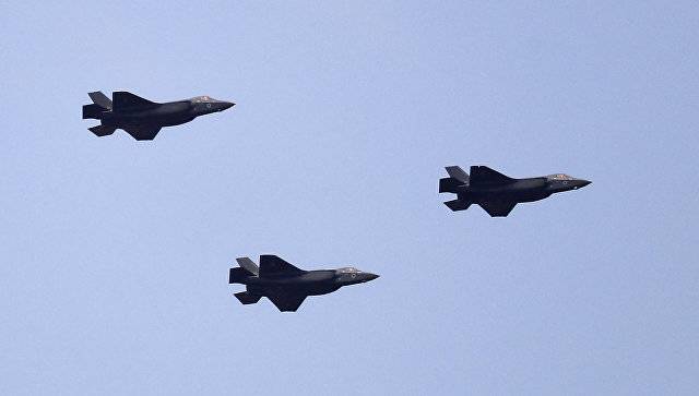 Израиль продемонстрировал истребители F-35 на воздушном параде по случаю 69-й годовщины образования государства