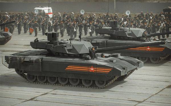 СМИ получили сведения о том, кто первым в ВС РФ получит танки Т-14 "Армата"