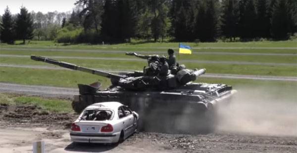 Украинский Т-64 "порвал" легковушку. Итоги танкового биатлона НАТО