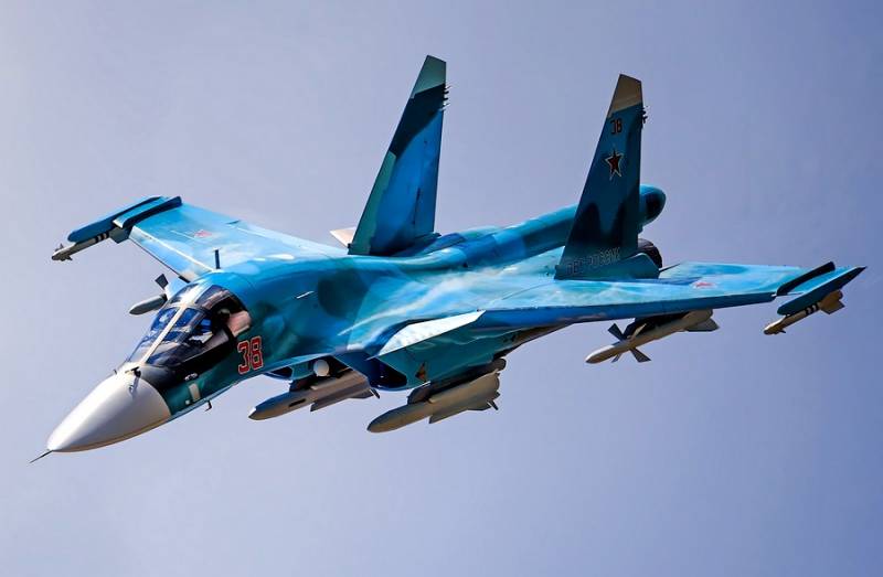 Су-34: воздушный бой