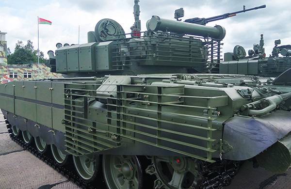 Т-72Б3 с "мягкой броней" переданы Белоруссии