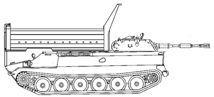 Ретирадный танк «Порось»