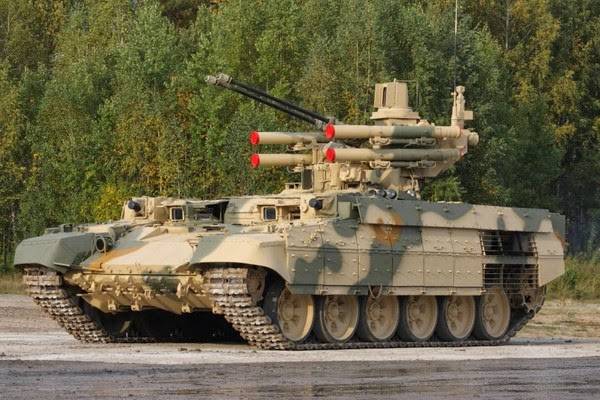 Готовится серийный выпуск «штурмового танка» «Терминатор» для ВС РФ