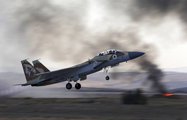 ВВС Израиля атаковали сирийскую армию на Голанских высотах