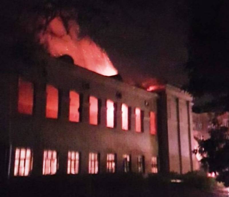 В здании будущего штаба ВМС Украины произошел взрыв