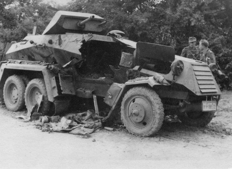 Колёсная бронетехника времён Второй мировой. Часть 11. Немецкие тяжёлые бронеавтомобили Sd.Kfz.231 (6-Rad)