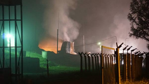 В Хабаровском крае загорелся склад с боеприпасами