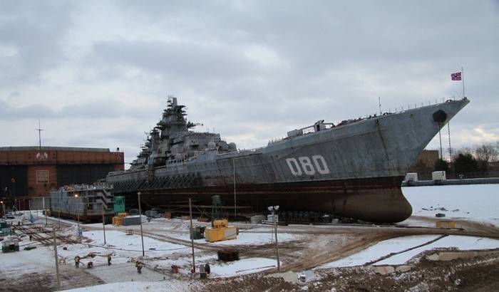 На Севмаше рассказали о модернизации крейсера «Адмирал Нахимов»