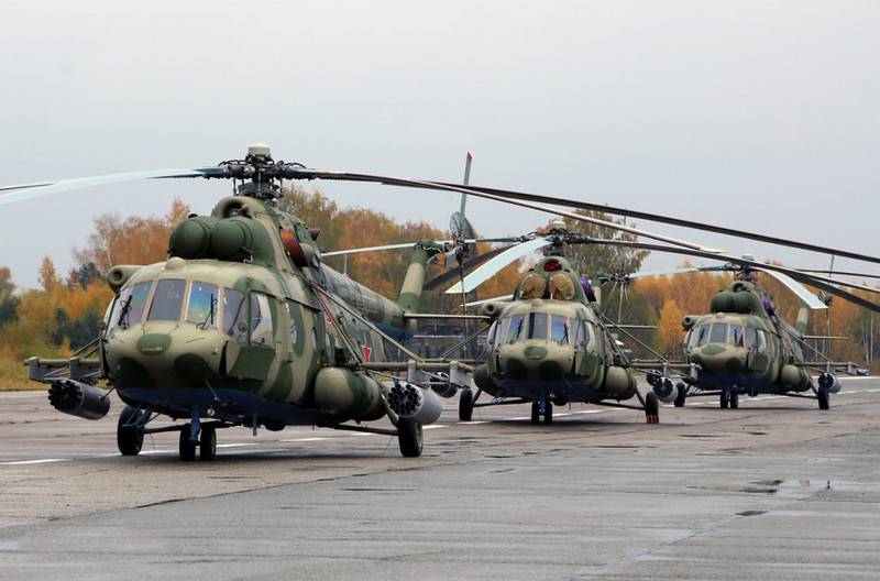 "Вертолеты России" передали Минобороны партию Ми-8МТВ-5-1