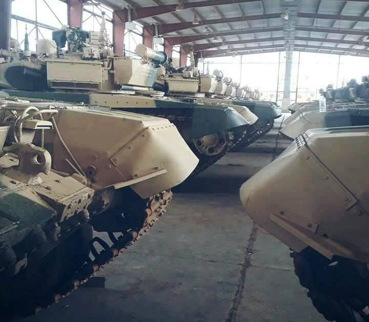 "Иракские" Т-90С оснащены кондиционерами и новыми бортовыми экранами