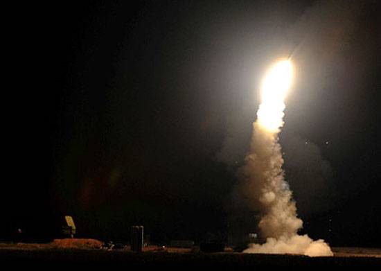 Атака сирийской базы Т-4. Перехвачено не менее 8 ракет