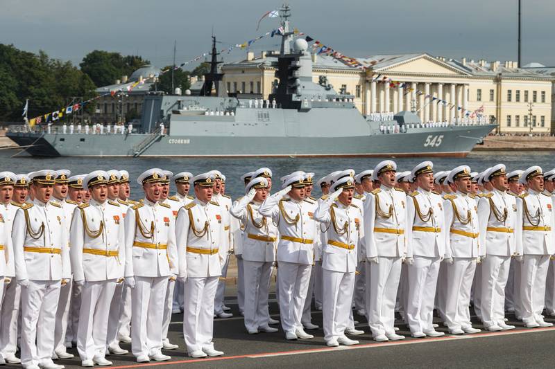 МО РФ: Главный военно-морской парад начнется с исторической части