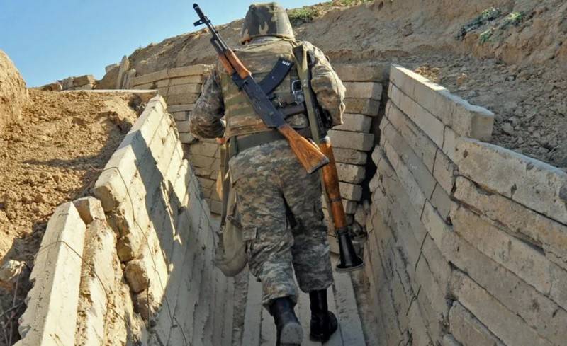 На границе Армении и Азербайджана произошло боестолкновение