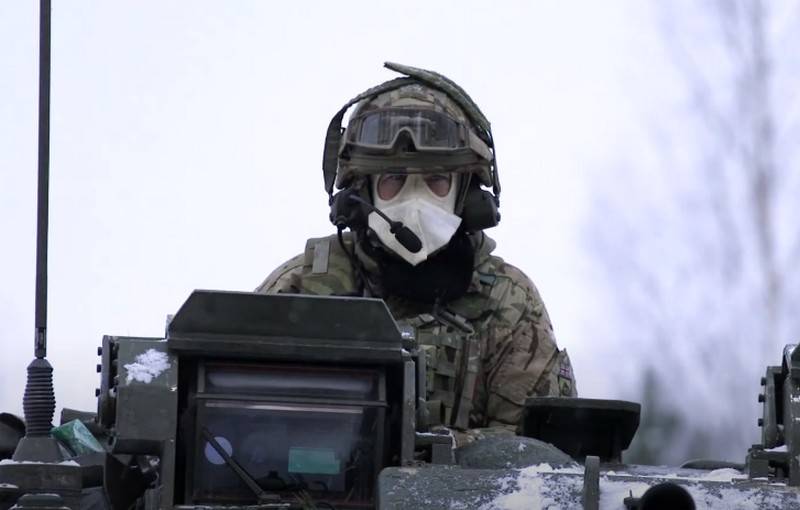 Британские военнослужащие провели учения в условиях «суровой эстонской зимы»