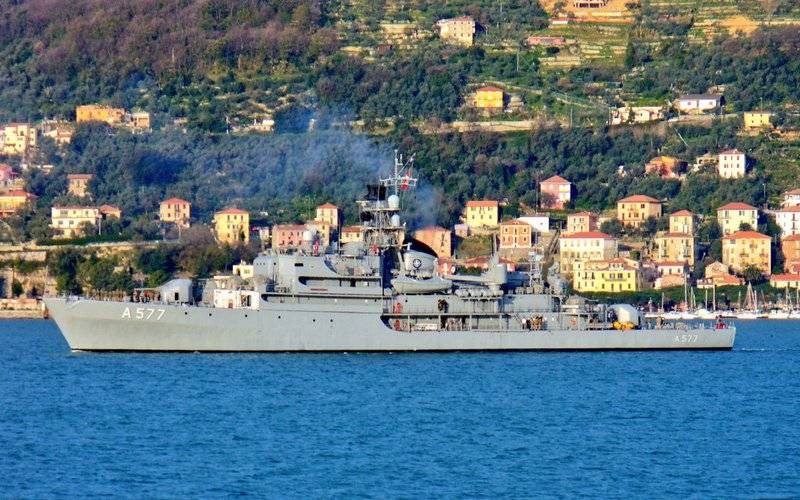 В Чёрное море вошли корабли из состава постоянной противоминной группы НАТО SNMCMG2