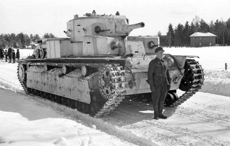 Как советские танки оказались в финской армии: повествование о Т-28