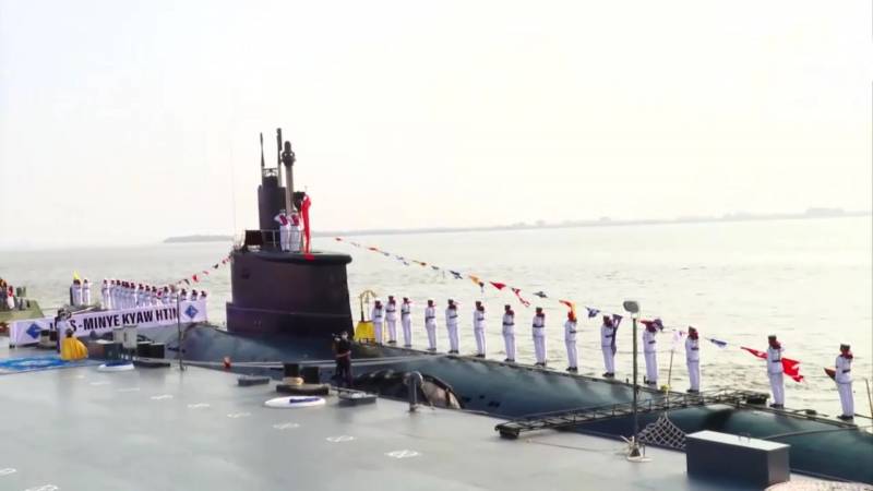 «Потомок советских субмарин»: введена в строй подлодка Type 035 в Мьянме