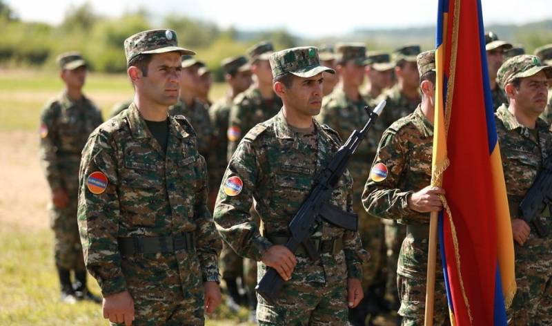 Armenia refused to participate in the exercises of the collective rapid reaction forces of the CSTO in Kazakhstan