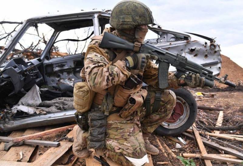 Released n.p. reported. Zaitsevo near Artyomovsk by assault groups of PMCs «Wagner»