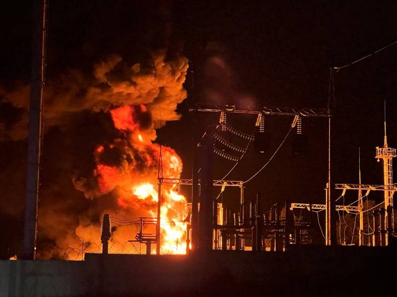 En Belgorod, como resultado de una huelga ucraniana, una instalación de infraestructura energética fue atacada