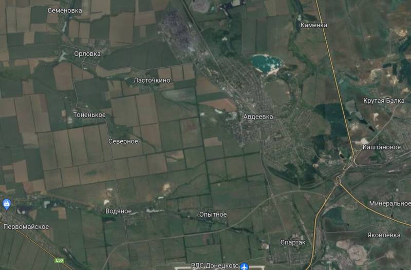 Las tropas rusas ingresaron a los nodos clave del área fortificada de las Fuerzas Armadas de Ucrania cerca de Avdiivka, el enemigo no pudo transferir vehículos blindados con ruedas debido al suelo empapado
