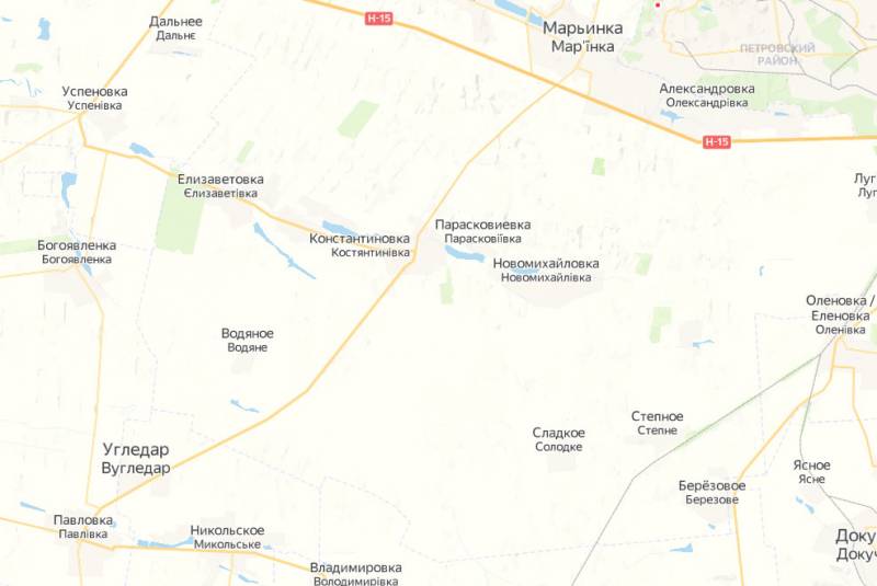 Российские войска ведут штурм Новомихайловки и продвигаются по улицам Марьинки
