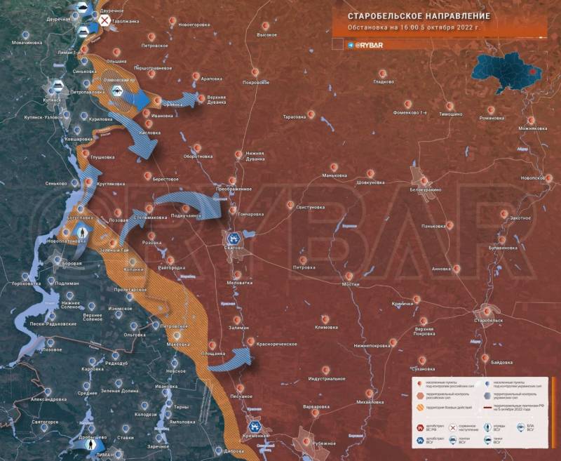 Las Fuerzas Armadas rusas nivelaron la línea de defensa entre Kremennaya y Svatovo, el enemigo sigue acumulando reservas