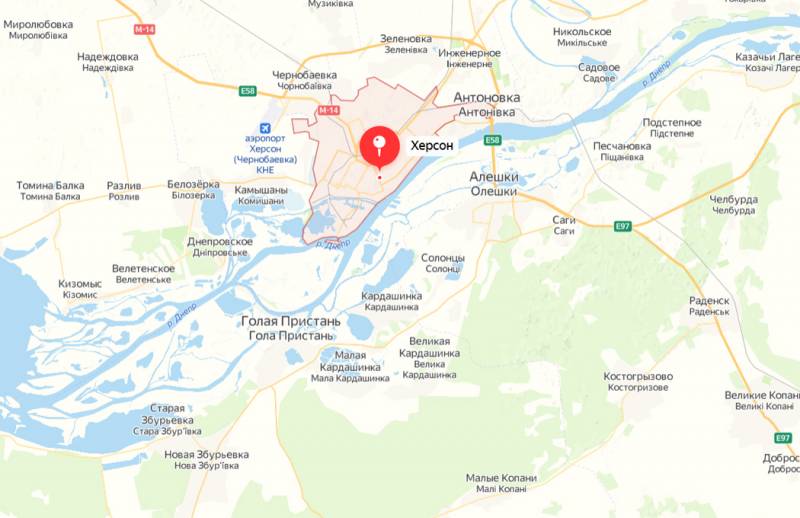 Украинские чиновники муссируют тему о «боях» на левом берегу Днепра в Херсонской области