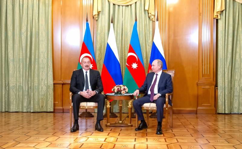普京和阿利耶夫讨论了与亚美尼亚就纳戈尔诺-卡拉巴赫达成的协议的执行情况