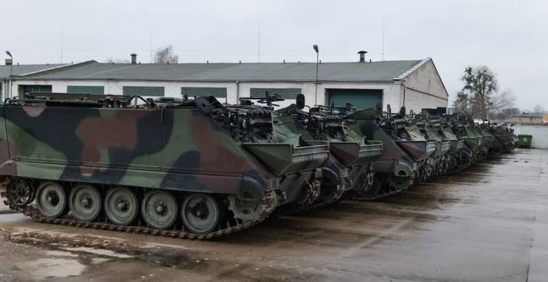 Lithuania delivered to Ukraine a batch of Panzermörser self-propelled mortars on the chassis of the American armored personnel carrier M113A2