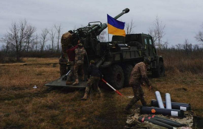 Украинскую самоходную гаубицу «博丹» испытали стрельбой по позициям российских войск