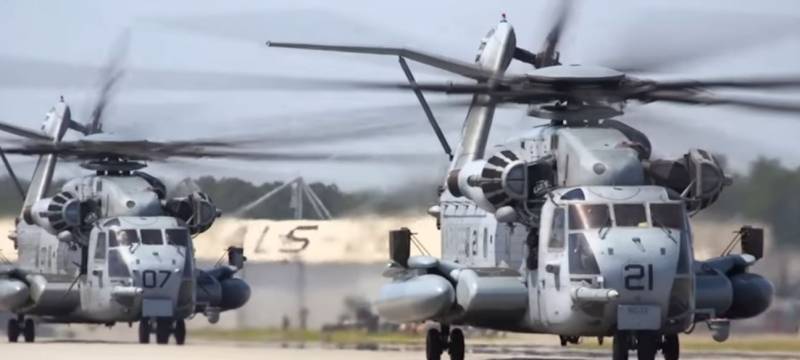 Командование США объявило о полномасштабном производстве вертолёта CH-53K для Корпуса морской пехоты