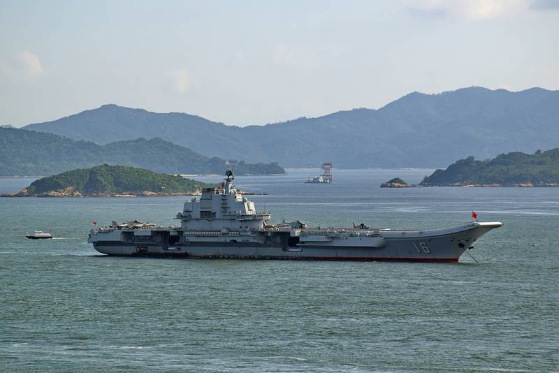 Маневры авианосца «Ляонин» ВМС Китая заставили Японию поднимать в воздух истребители