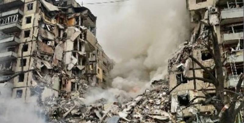 Украинский чиновник признал причастность ВСУ к поражению жилого дома в Днепропетровске