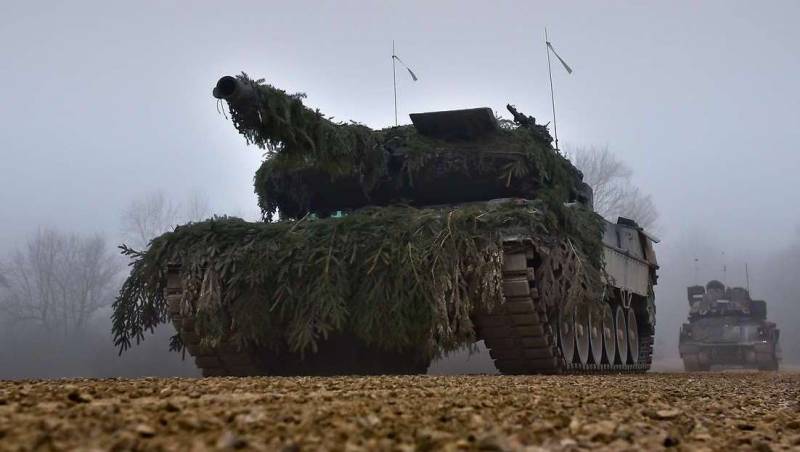 В западной прессе объявили, что российские солдаты «опасаются танков Leopard 2»