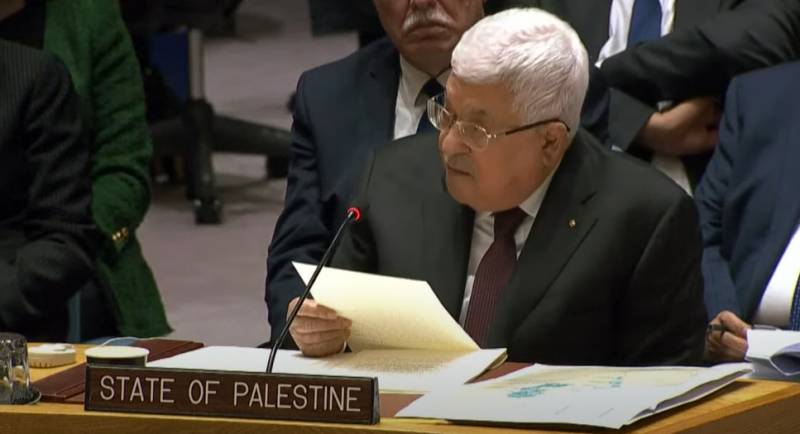 巴勒斯坦总统会见中央情报局局长