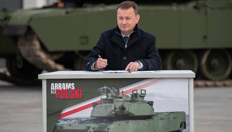 Министр обороны Польши Мариуш Блащак: Варшава создаёт самую сильную армию в Европе