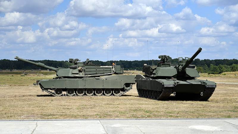 波兰从美国购买了一批额外的 M1A1 艾布拉姆斯坦克，用于该国东部的一个师
