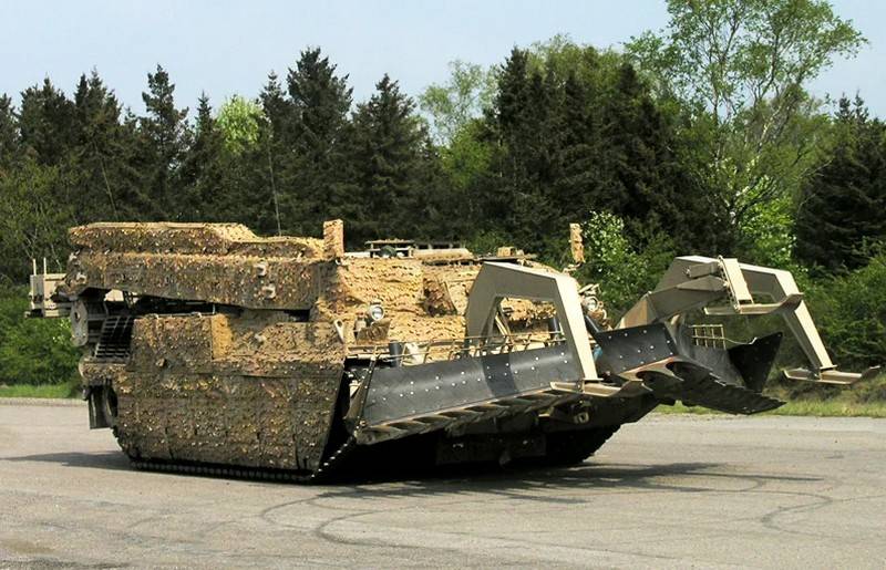 德国将支付向乌克兰武装部队供应一批 Wisent 排雷机的费用 1 英国装备MC