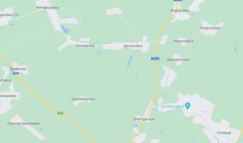 Штурмовые отряды «Вагнера» вышли к селу Васюковка по направлению на Николаевку и Славянск
