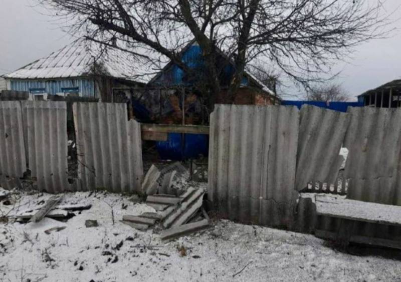 ВСУ обстреляли село Красное в Белгородской области