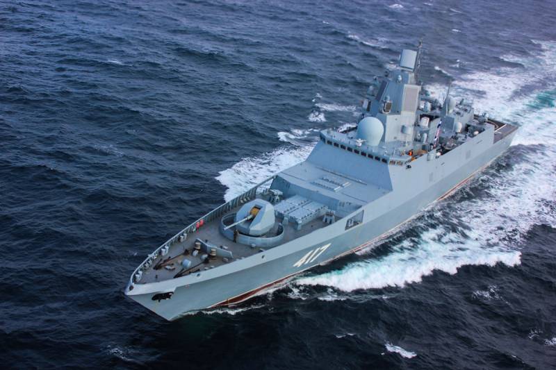 Las fragatas del proyecto 22350M de la Armada rusa recibirán misiles guiados antiaéreos de ultra largo alcance