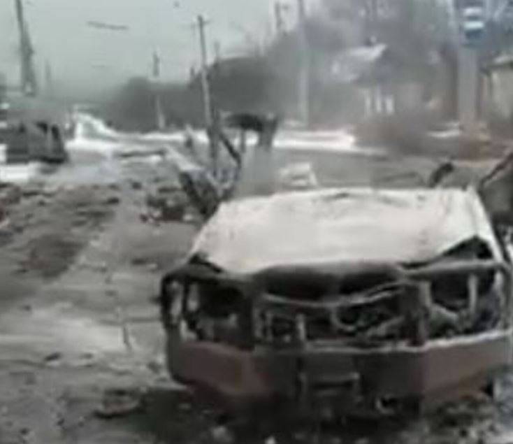 Украинскую военную технику поражают уже на улицах Артемовска